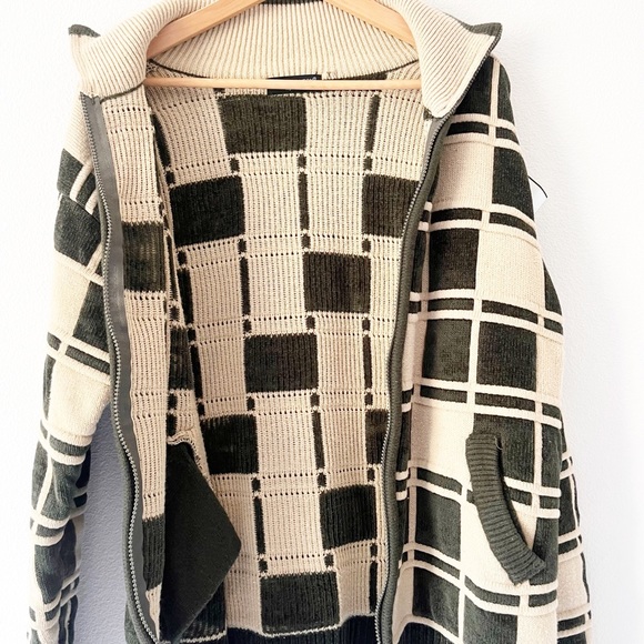 Men Vintage Cardigan Sweater Y2K - Picture 6 of 13